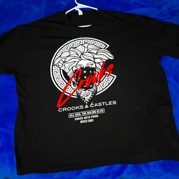 2XL Crooks and Castles T-shirt - Picture 2 of 3